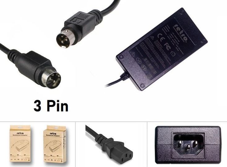 Retro 24V 2.5A 60W 3 Pin Güç Adaptör (RPA-AC245)