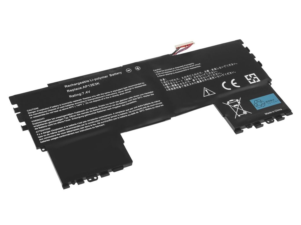 Retro Acer Aspire S7-191 AP12E3K Notebook Bataryası