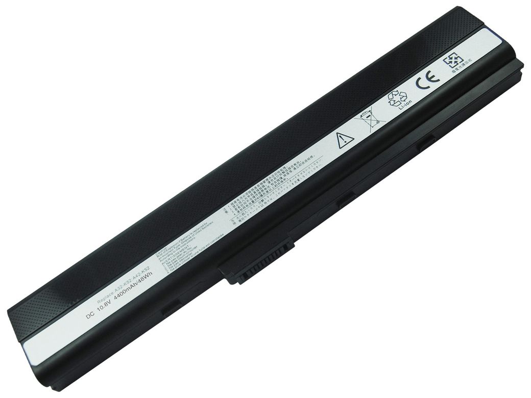Retro Asus A42/A52/K42/K52/N82 A32-K52 6 Cell Notebook Bataryası