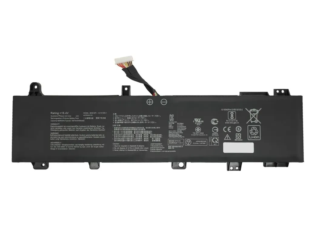 Retro Asus C41N1906 Notebook Bataryası