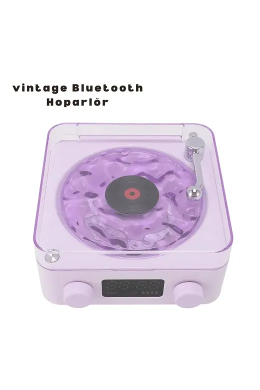 Retro Bluetooth Hoparlör MOR