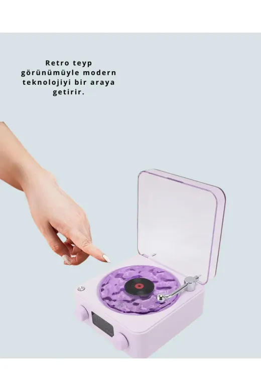 Retro Bluetooth Hoparlör MOR