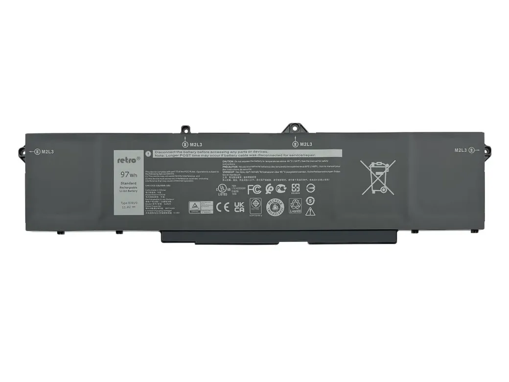 Retro Dell Alienware M17 R5 AMD 9JRV0 Bataryası