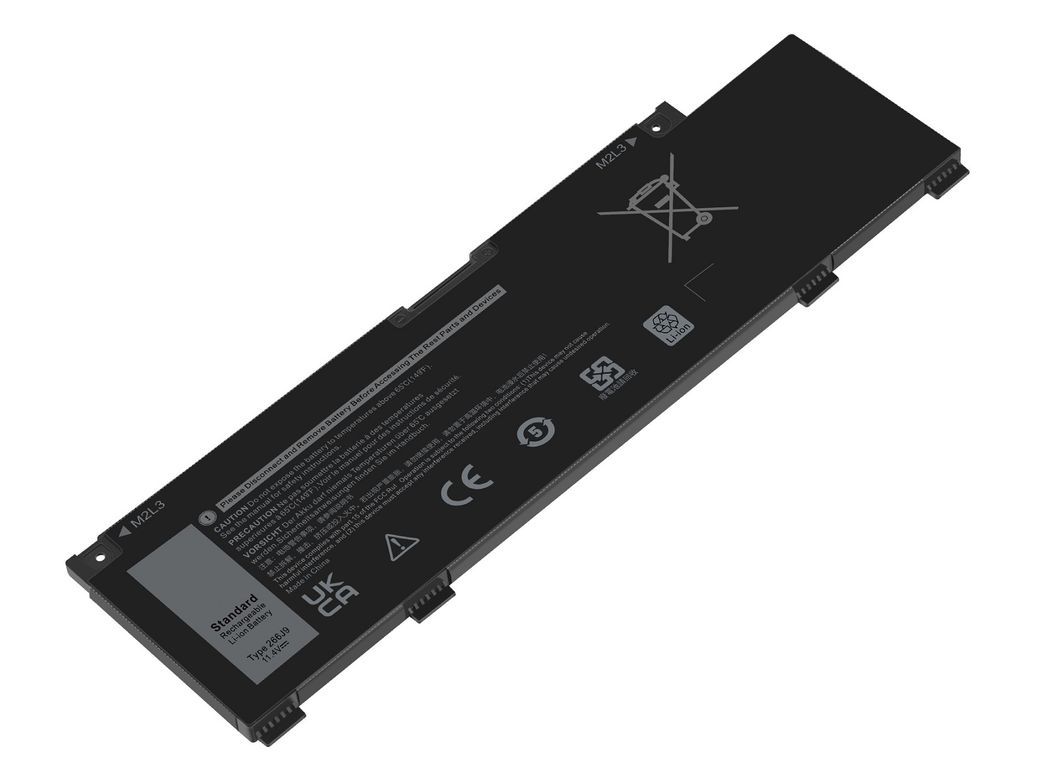 Retro Dell G3 3590 266J9 3 Cell Notebook Bataryası