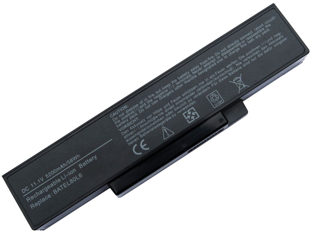 Retro Dell Inspiron 1425/1427 BATEL80L6 Notebook Bataryası