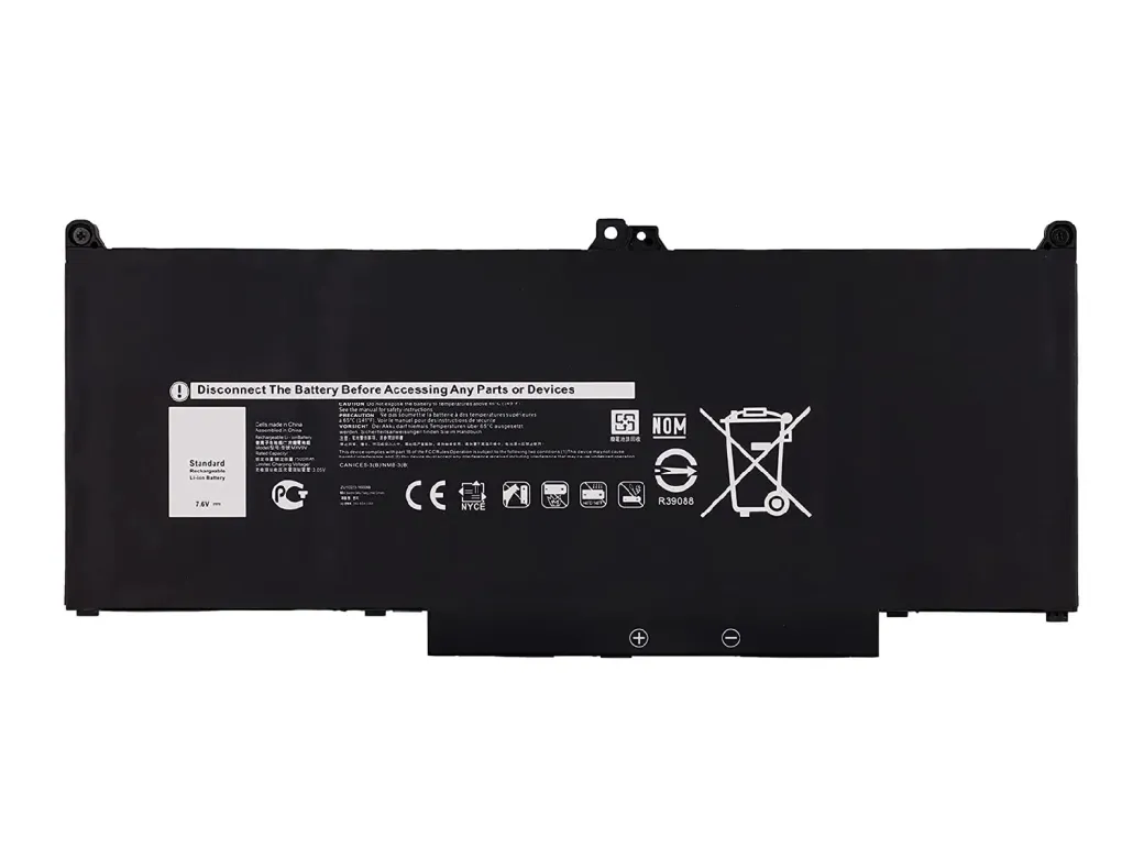 Retro Dell Latitude 5300, 7300 MXV9V Notebook Bataryası