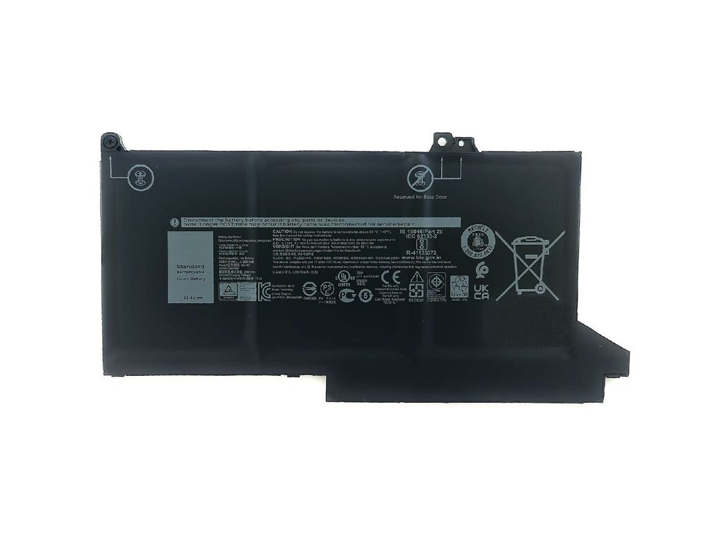 Retro Dell Latitude 5300/7300 0G74G 3 Cell Notebook Bataryası