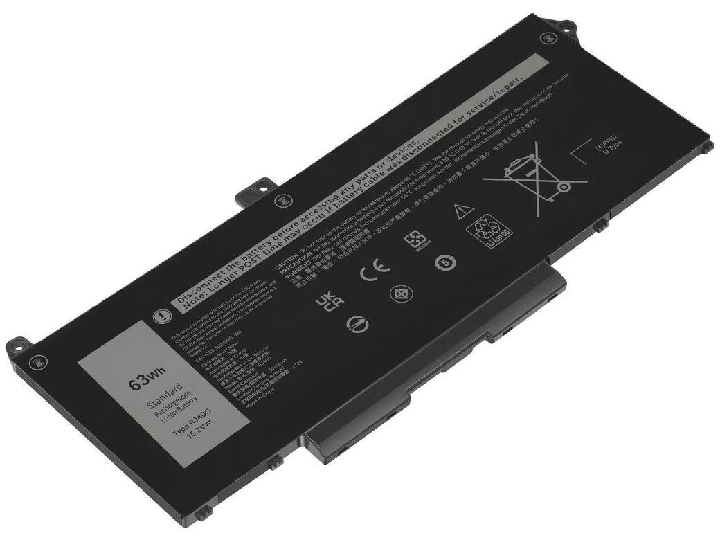 Retro Dell Latitude 5520 RJ40G 4 Cell Notebook Bataryası