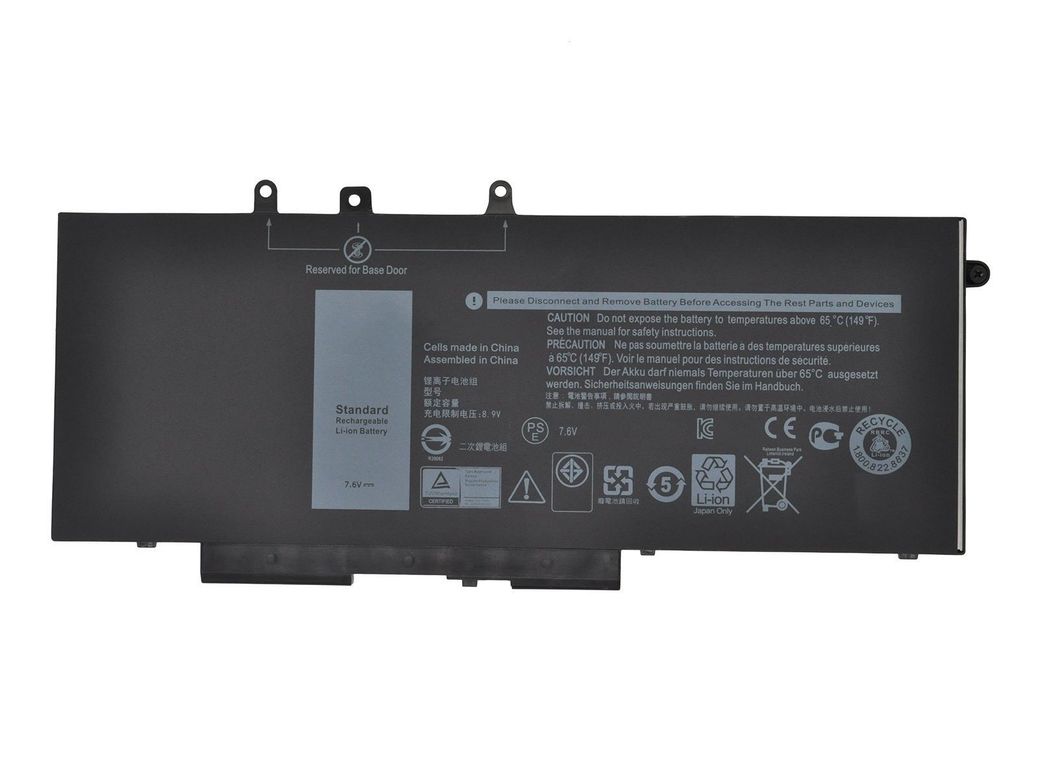Retro Dell Latitude E5480/E5580 4 Cell Notebook Bataryası