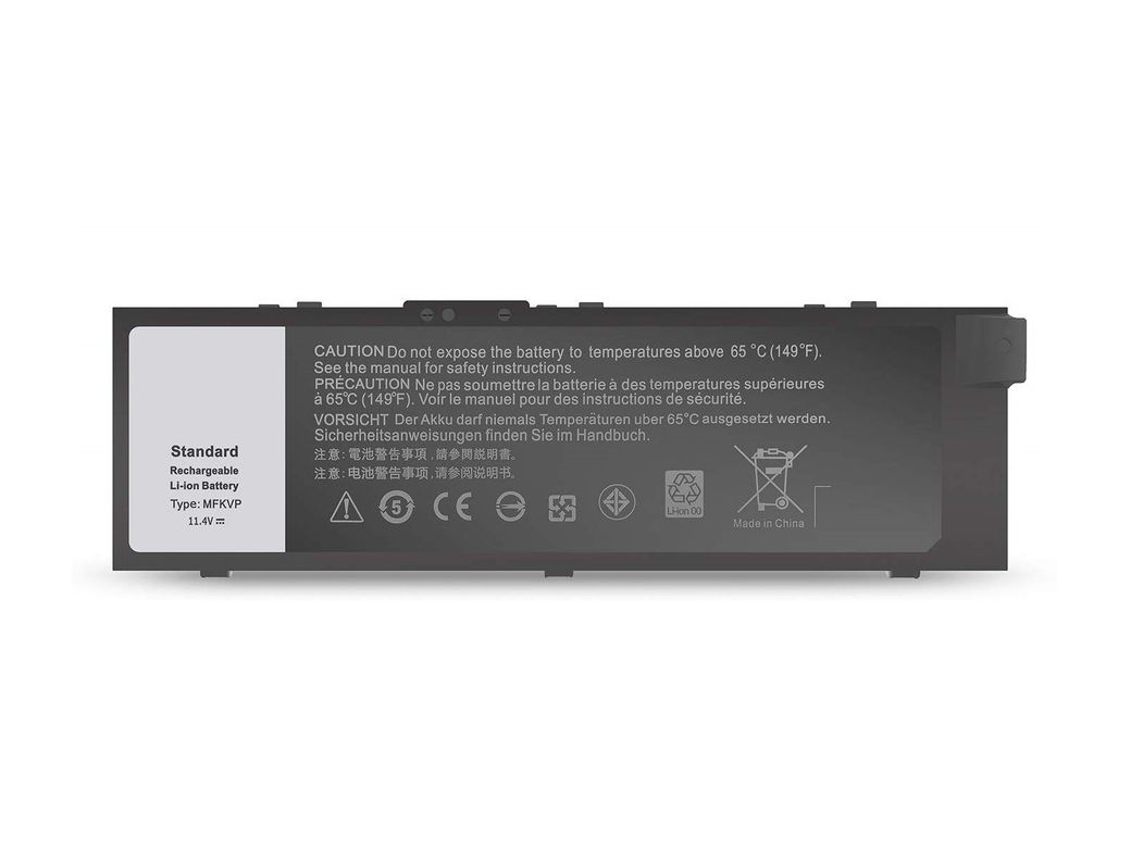 Retro Dell Precision M7510/M7710 MFKVP Notebook Bataryası