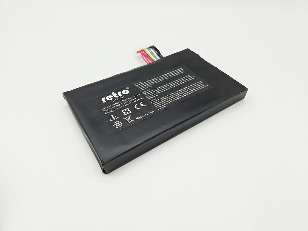 Retro GI5KN-11-16-3S1P-0 Notebook Bataryası