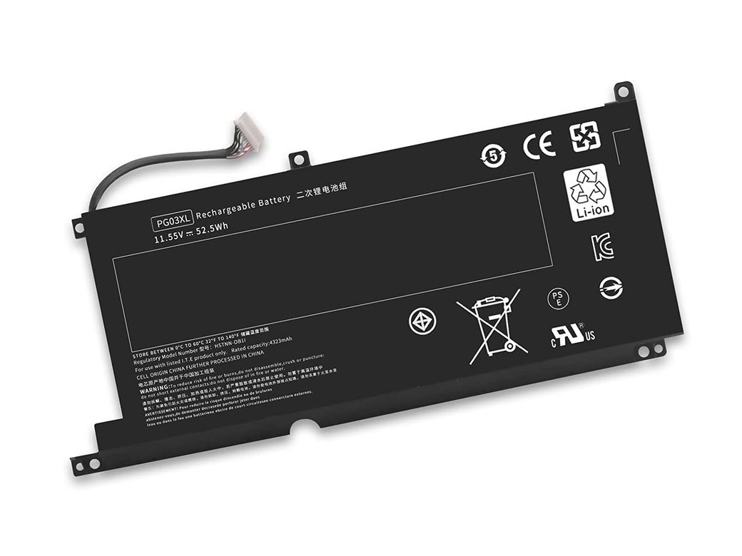 Retro HP Pavilion Gaming 15-dk PG03XL Notebook Bataryası