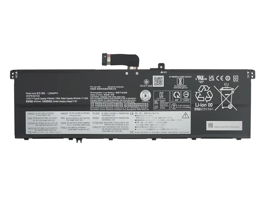 Retro Lenovo L22M4PF4 Notebook Bataryası