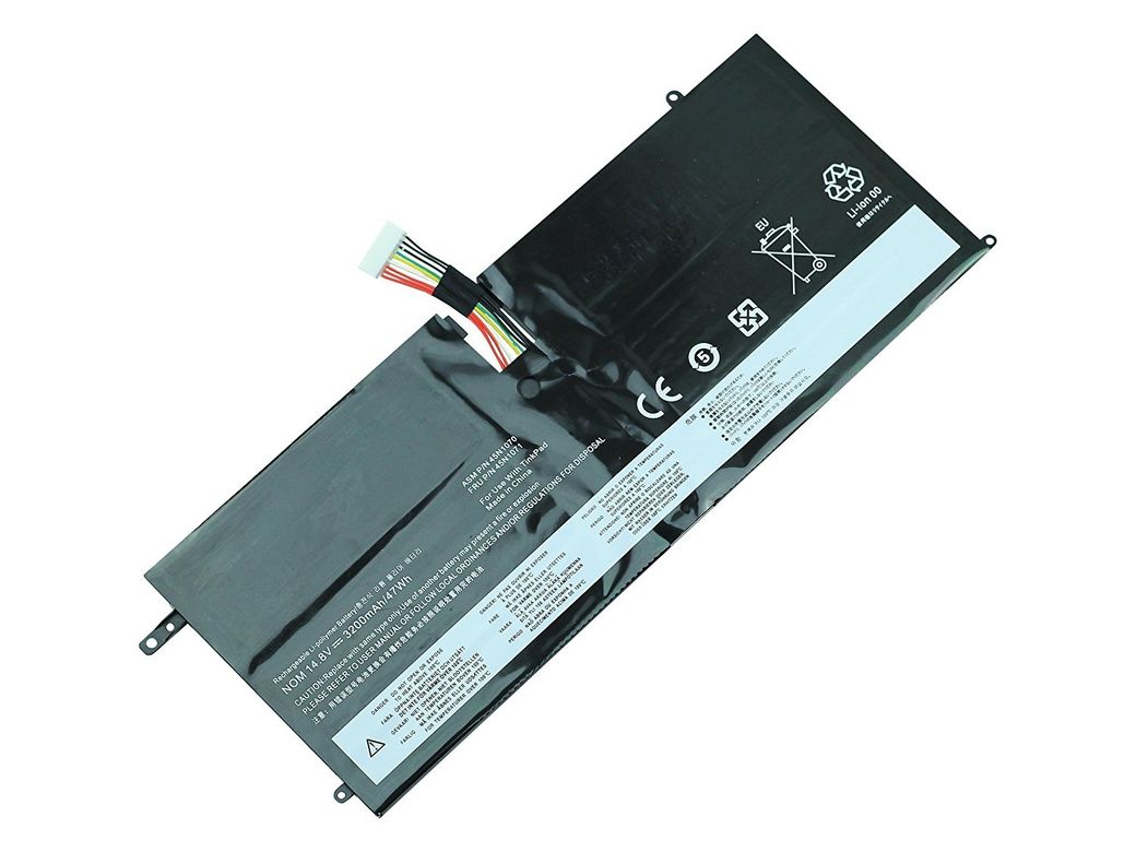 Retro Lenovo ThinkPad X1 Carbon Gen1 45N1070 Notebook Bataryası