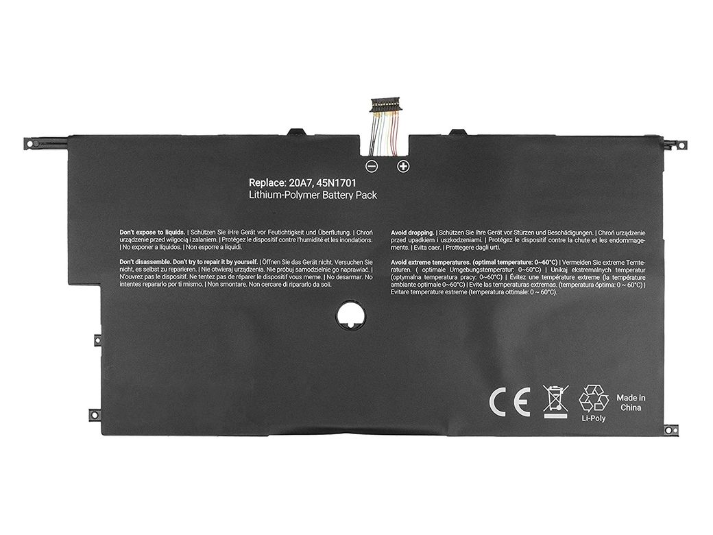 Retro Lenovo ThinkPad X1 Carbon Gen3 00HW003 Notebook Bataryası