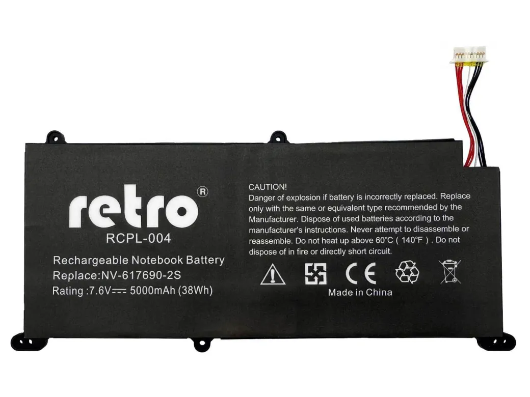 Retro NV-617690-2S Notebook Bataryası RCPL-004