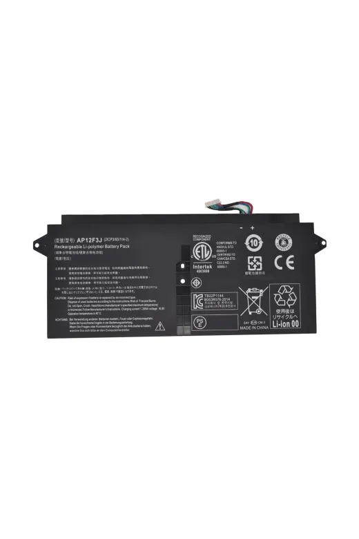 Retro P13411S9650 Acer Aspire S7-391, Ap12F3J Notebook Bataryası