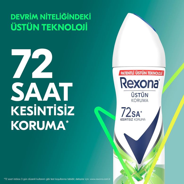 rexbam Kadın Sprey Deodorant Bambu & Aloe Vera 150 Ml
