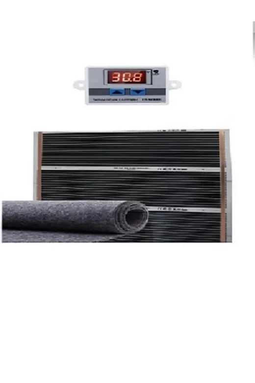 REXVA KRH80X300KDTHA 80X300 Keçeli Dijital Termostatlı Halı Altı Karbon Isıtıcı
