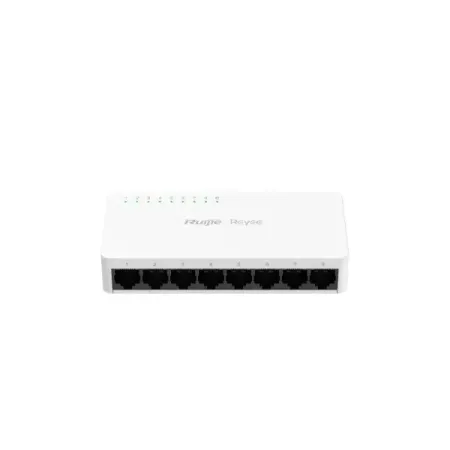 REYEE RG-ES08F 8 PORT 10/100 YONETILEMEZ DESKTOP SWITCH PLASTİK KASA