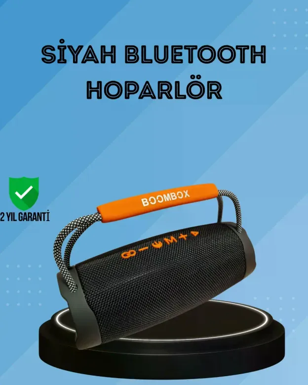 RGB Efektli Derin Baslı Kablosuz Taşınabilir Hoparlör
