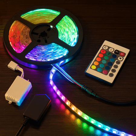 RGB Şerit 54 LED Kumandalı USB Bağlantılı