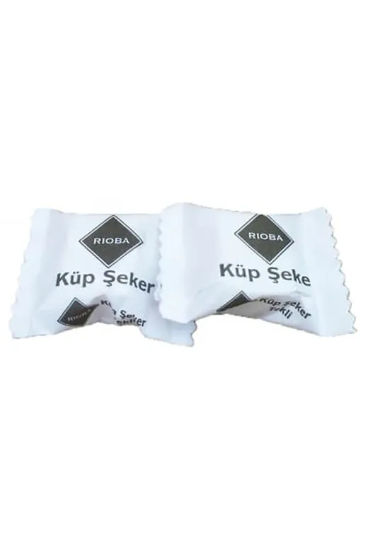 Rioba 8696236150150 Stick İyotlu Sofra Tuzu 1,50 Gram + Tek Sargı Küp Şeker 300 Adet