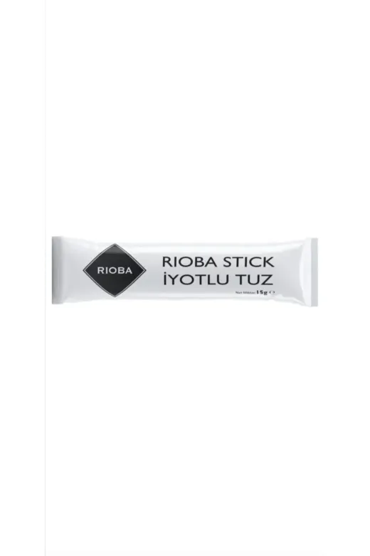 Rioba 8696236150150 Stick İyotlu Sofra Tuzu 1,50 Gram + Tek Sargı Küp Şeker 300 Adet