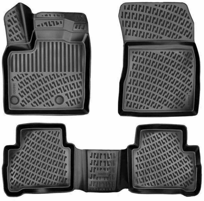 Rizline 44137655 Ford Explorer 5 Koltuk Usa 3D Paspas Siyah 2011-2019 Arası Rizlin