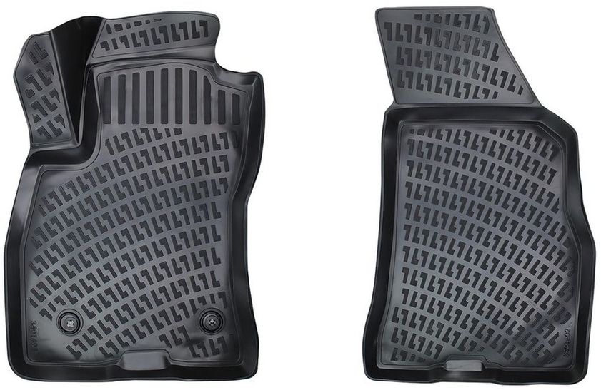 Rizline 44555927 Opel Combo Panelvan 2 Parça 3D Havuzlu Paspas 2011-2017 Arası R