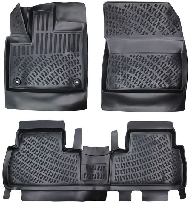 Rizline 44573599 Peugeot Rifter Skypack Paket 3D Havuzlu Paspas 2019 Sonrası Rizli