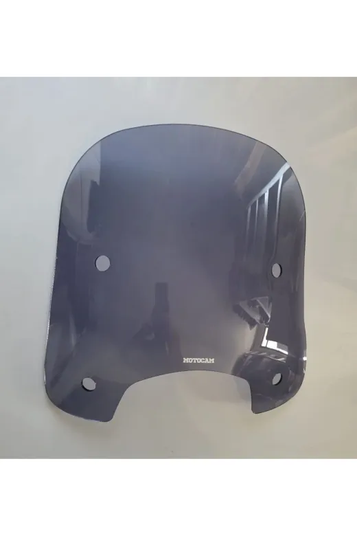 RKS LTR 125 Ön Cam 2023-2026 Model 46cm Füme Renkli 4mm APARATSIZ