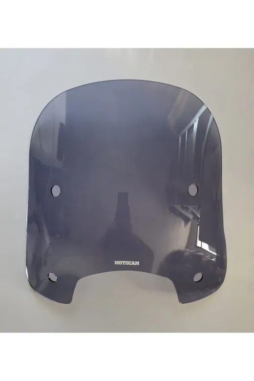 RKS LTR 125 Ön Cam 2023-2026 Model 46cm Füme Renkli 4mm APARATSIZ