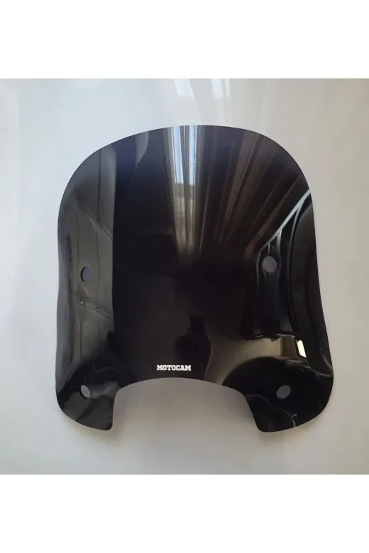 RKS LTR 125 Ön Cam 2023-2026 Model 46cm Siyah Renkli 4mm APARATSIZ