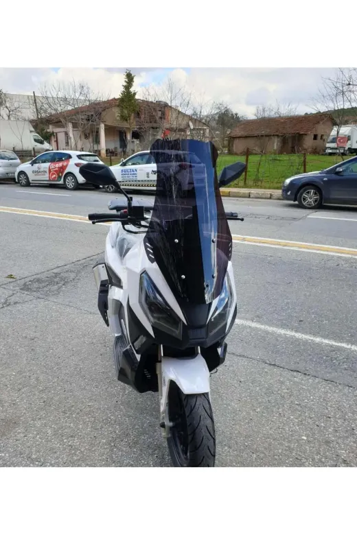 RMG Moto Gusto Dream 150 Ön Cam 2023-2026 Model 65cm Siyah Renkli 4mm ORTA BOYLU