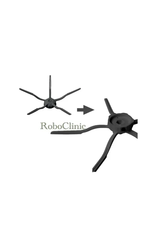 Roboclinic s7sonic0071 Roborock S7-S7 Sonic Mopping (Siyah) Akıllı Robot Süpürge Uyumlu Fırça,filitre,mop-8 Parç