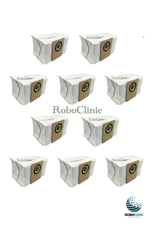 Roboclinic Viomi Alpha 2 Pro Robot Süpürge Uyumlu Yedek Toz Torbası 10 Parça