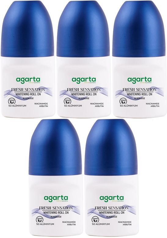 Roll-On Erkek 50 ML Fresh Sensatıon (24 Saat Etkili Ter Kokusu Önleyici) (5 Li Set)