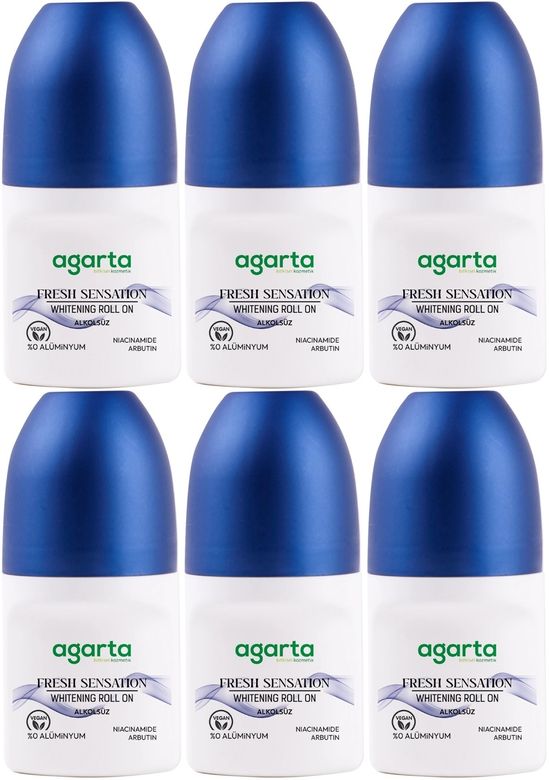Roll-On Erkek 50 ML Fresh Sensatıon (24 Saat Etkili Ter Kokusu Önleyici) (6 Lı Set)