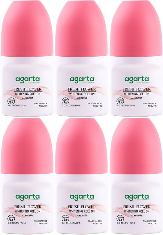 Roll-On Kadın 50 ML Fresh Flower Sensatıon (24 Saat Etkili Ter Kokusu Önleyici) (6 Lı Set)