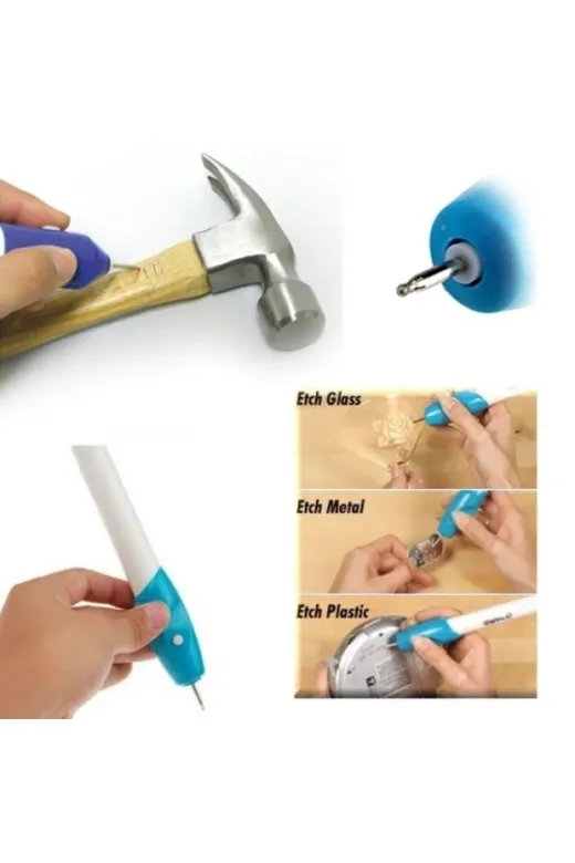 RONAXE 1285876 Gravür Oyma Kalemi - Metal Ahşap Cam