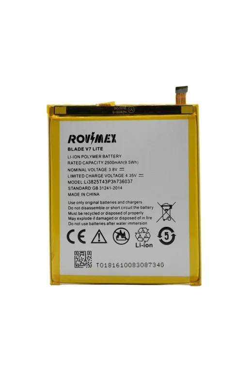 Rovimex tch-rvmx-bt-564 Zte Blade V8 Batarya Pil