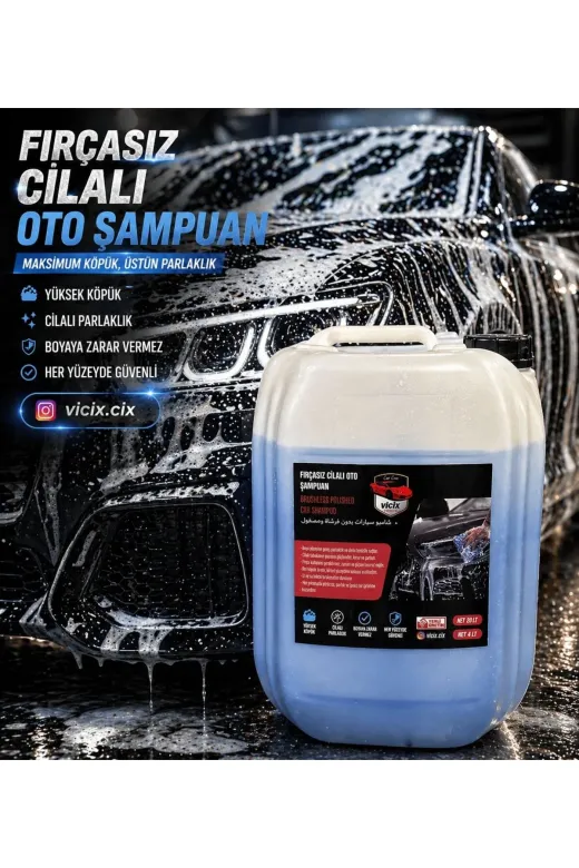 ROX KİMYA 4005 Cilalı Oto Şampuan 21Lt 1 Adet