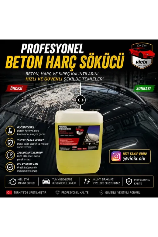 ROX KİMYA 4031 Beton Harç Sökücü 4Lt 1 Adet