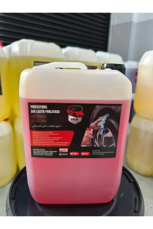 ROX KİMYA LASTİK99 Sıvı Lastik Ve Plastik Parlatıcı 4Lt 1 Adet