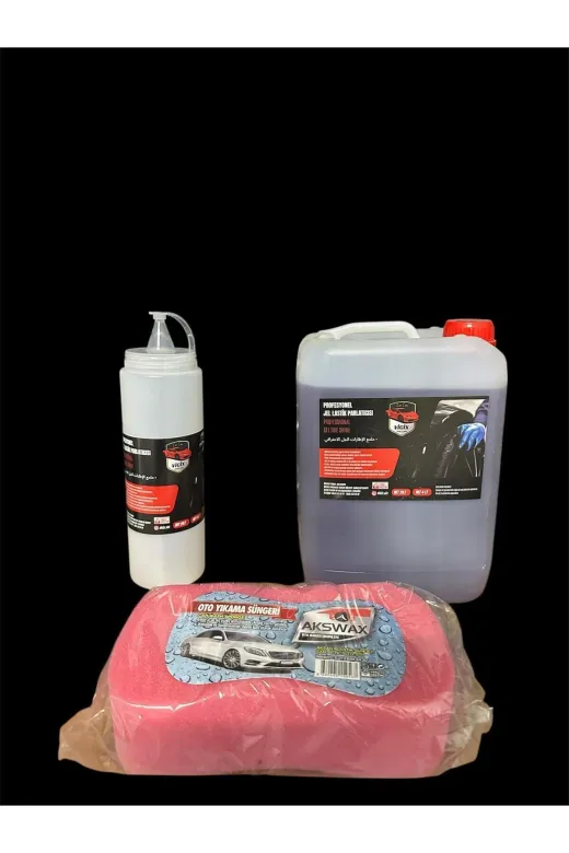 ROX KİMYA SET1567 Profesyonel Lastik Parlatma Jel 4 Lt 1 Adet