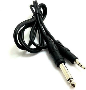 Roxtone RX-K13503 6.3mm Gitar Mono to 3.5mm Stereo Jack Kablo 3 Metre