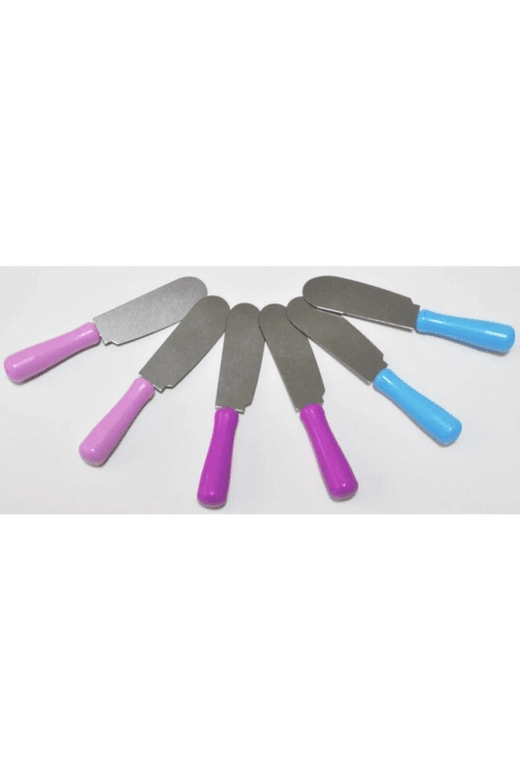 Royaleks Group RT-RY-H-68910 Mini 6'lı Tereyağı Bıçağı Renkli Royaleks-Bh-1254