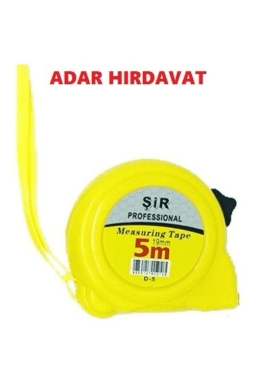 Royaleks Group RT-RY-H-69008 Şerit Metre Sarı Siyah Profesyonel 3X19Mm Royaleks-Özş-8879