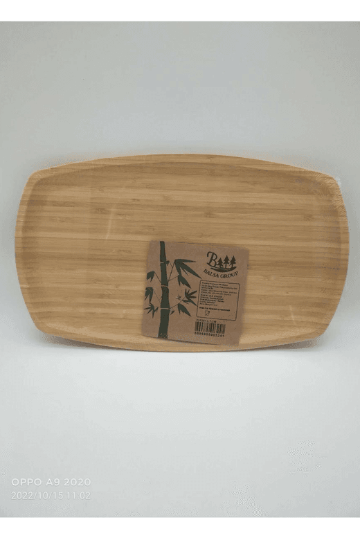 Royaleks Group RT-RY-H-80864 Bambu Kayık Sunum 33X20 Cm Royaleks-Bls Kyk3320